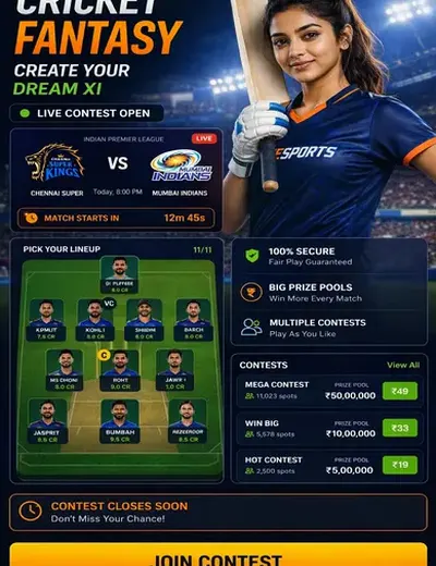 Realsbet (real sbet) fantasy cricket & matchday visual 3